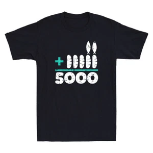 Jesus 2 Fishes 5 Breads 5000 Chosen Against The Current Funny Meme Men's T-Shirt - Picture 1 of 8