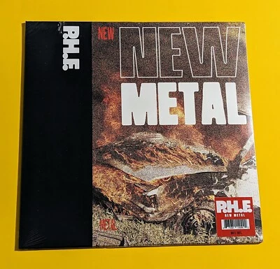 P. H.F. - New Metal (12" Ltd White Vinyl Record LP) Danger Collective PHF NZ Pop - Image 1 of 4