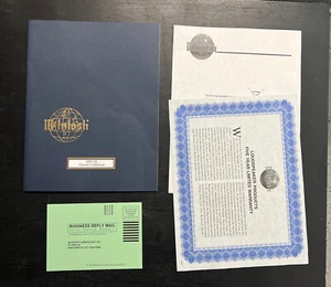 Original McIntosh XRT1K Lautsprechersystem Handbuch, Warr Zertifikat, NEU - Bild 1 von 8