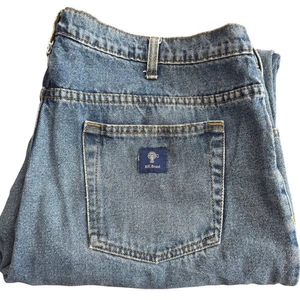 RK Brand Mens Blue Denim Jeans 42x36 Relaxed Fit Classic Straight Leg - Picture 1 of 8
