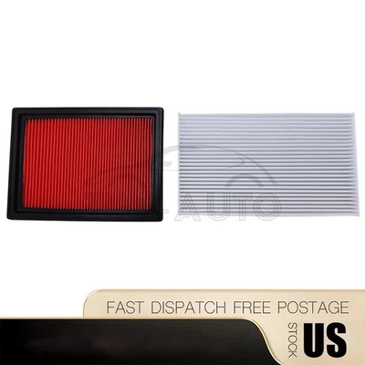 Filtro de aire del motor y filtro de aire de cabina para Nissan Sentra 2013-2019 Foto 1 de 4