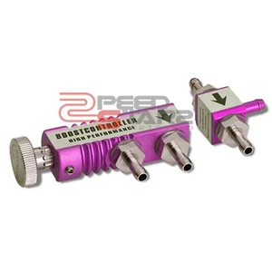 UNIVERSAL ADJUSTABLE PURPLE TURBO MANUAL RACING BOOST BYPASS CONTROLLER 1-30PSI - Picture 1 of 1