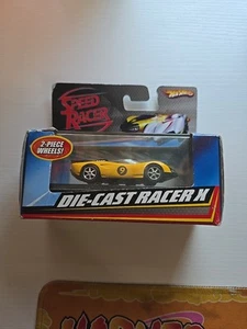 Hot Wheels Speed Racer Die-cast Racer X Yellow  - Picture 1 of 5