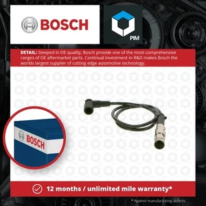 HT Leads Ignition Cables Set fits MERCEDES 300 R107 2.9 85 to 89 M103.982 Bosch - Picture 1 of 6