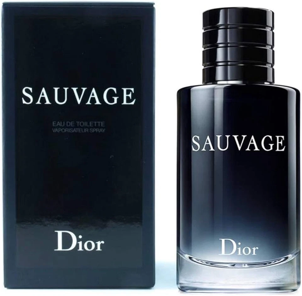Christian Dior Sauvage Eau de Toilette 3,4 oz 100 ml Spray Foto 1 de 2