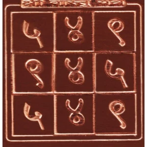 Vastu Yantra in Thick Copper Energized (12 Inch X 12 Inch) - Picture 1 of 1