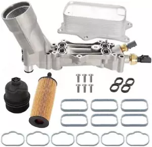 Aluminum Oil Filter Housing Compatible with 2017-2022 Chrysler Pacifica 3.6L V6 - Picture 1 of 3