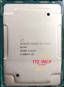 Intel Xeon platinum 8170M (SR3BD) 26 Core 64-bit processor 2.10 GHz - Picture 1 of 3