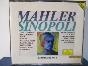 GUSTAV MAHLER - Symphony, No. 8 - 2 CD Set - MINT condition - 25-1056 - Imagen 1 de 4