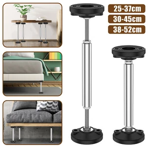 2Pcs Telescopic Support Rods Adjustable Height Support Pole Stainless LiTNZ - Picture 1 of 17