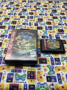 Joe & Mac (Sega Genesis, 1991) Seltenes Vintage Spiel. Etui und Patrone ohne Handbuch - Bild 1 von 7