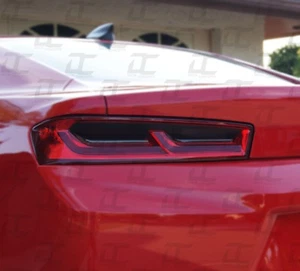 2016-2018 Camaro Tail light Smoked Tint Accent Decal kit - Chevy Pre Cut (2) - Foto 1 di 3