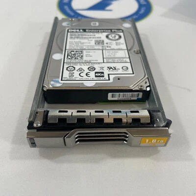 61H3H ST1800MM0008 DELL EQUALLOGIC 1.8TB 10KRPM 12Gb/s 4KN 2.5"SAS HDD HardDrive - Image 1 of 3
