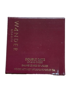 Wander Beauty Double Date Lip and Cheek .07oz New - Image 1 of 4