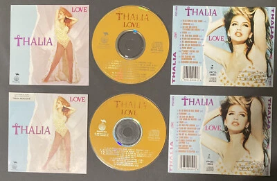 THALIA - LOVE 1992 USA 12 & 13-Track Album Edition CD’s Foto 1 de 4