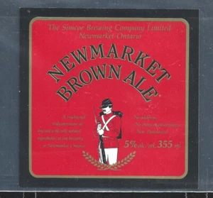 KANADA NEWMARKET BRAUNES ALE BIER KLEINE ETIKETTEN - Bild 1 von 1