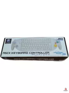 Nintendo GameCube Ascii Keyboard Controller Weiß ASC-1901PO WZ Box Japan Gebraucht - Bild 1 von 4