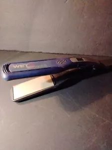 Remington S-8001 Wet 2 Straight Flat Iron 1.75” Hair Straightener Purple Tested - Picture 1 of 4