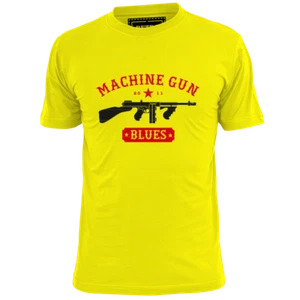 Herren Machine Gun Blues Punk Rock T-Shirt Ruts Clash - Bild 1 von 2