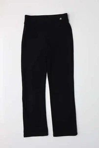 George Girls Black Polyester Blend Capri Trousers Size 9-10 Years - Picture 1 of 12