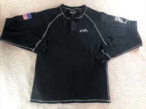 RideRDie schwarzes Langarmshirt gerippt Medium: Freedom Is Not Free - Bild 1 von 11