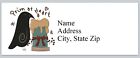 Personalized Address Labels Prim at Heart Crow Buy 3 get 1 free (bx 844)