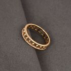 Pretty Looking Yellow Gold Textured Band Ring, Attractive Kite Design Band Ring