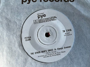 Petula Clark - The Other Mans Grass / At The Crossroads - PYE 7N.17416 - 1967 - - Picture 1 of 2