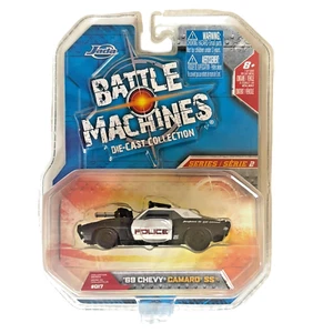 Jada Toys 2009 Battle Machines '69 Chevy Camaro SS Police escala 1/64 #017 ~ ¡NUEVO! - Imagen 1 de 5