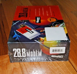 PCMCIA Modem 28.8 Megahertz by US Robotics XJ2288 BRAND NEW - Picture 1 of 9