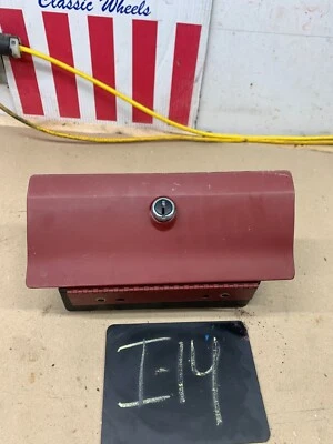 1983-1988 ford ranger RED GLOVE BOX DOOR HINGE POCKET E47B-1006015-BA bronco 2 - Image 1 of 4