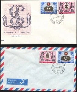 PERU, 1966. First Day C203-204, Civil Guard Centenary - Picture 1 of 1