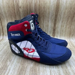 Otomix Warrior Bodybuilding Men's Size 11 Boxing Weightlifting MMA Shoes Blue - Picture 1 of 10