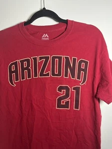 #21 Zack Greinke Arizona Dimondbacks Majestic T-shirt Size: M - Picture 1 of 10