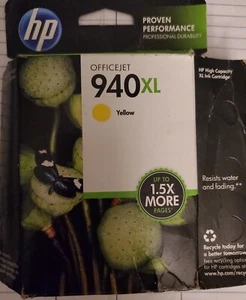 New Genuine HP OFFICEJET PRO 940XL Yellow Ink - Picture 1 of 5