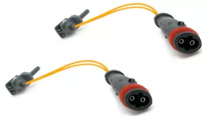 2x Sensore Indicatore Filo Usura Pastiglie Freno Anteriore Posteriore BP19x2 - Foto 1 di 1