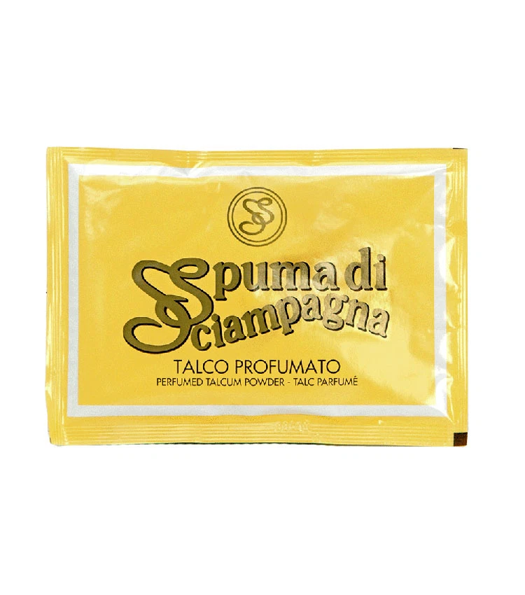 SPUMA DI SCIAMPAGNA 30 Beutel Schaum Di Sciampagna Talkum Duft Beutel Borotalco Reise 75gr