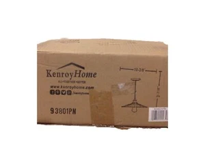 Kenroy Home Ancestry 1-Light Nickel Pendant 93801PN - Picture 1 of 2
