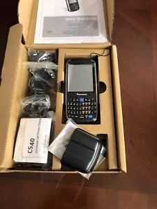 Brand New Intermec CS40 CS40AQU1LP00 WM6.5 , 2D Imager , UMTS , Power Adapter - Picture 1 of 9