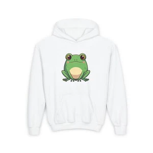 Plushy Youth Hoodie, Soft Cozy Pullover, Warm Kids Sweatshirt, Cute Fuzzy - Picture 1 of 6