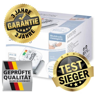 SANITAS, BEURER, PROMED Blutdruckmessgerät Handgelenk TEST-SIEGER und Blutdruck-Ratgeber von Experten