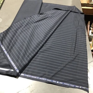 Holland & Sherry Blue Lightweight Super 100s Pure Wool 62” X 141” Snowy River - Picture 1 of 7