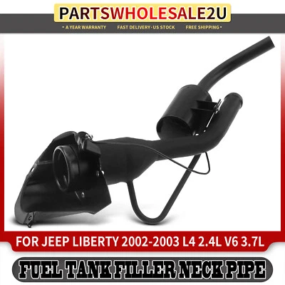 Nuevo cuello de llenado de tanque de combustible para Jeep Liberty 2002 2003 L4 2,4 L V6 3,7 L gasolina SUV Foto 1 de 4