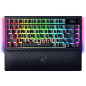 Razer BlackWidow V4 Pro 75% Wireless Mechanical Gaming Keyboard W/ Wrist Rest - Picture 1 of 6