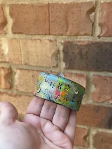 Pulsera de cuero estrella chatarra ecléctica  - Imagen 1 de 7