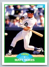1989  Score #23 Matt Nokes Detroit Tigers