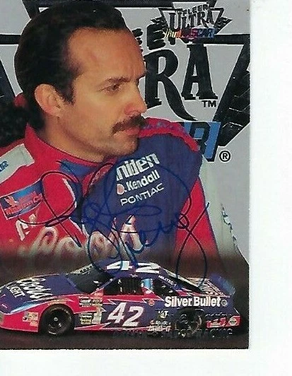 KYLE PETTY SIGNED 1996 FLEER ULTRA #91 - NASCAR - Image 1 of 1
