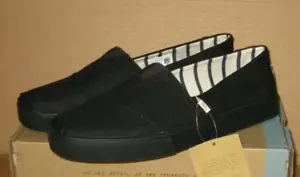 TOMS Sneaker Uomo Alpargata Cupsole Nero Heritage Canvas Cupsole Taglia 10 - Foto 1 di 11