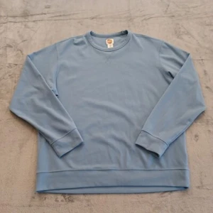 C&C California Sweatshirt Womens XL Blue Pullover Crew Neck Long Sleeve Soft - Picture 1 of 12