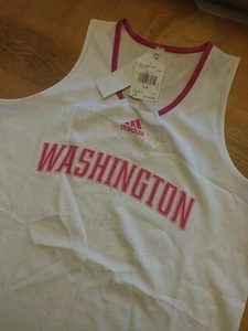 Washington Pink Game Jersey Womens Basketball Adidas GT5834 Size L2 NWT $150 - Picture 1 of 11